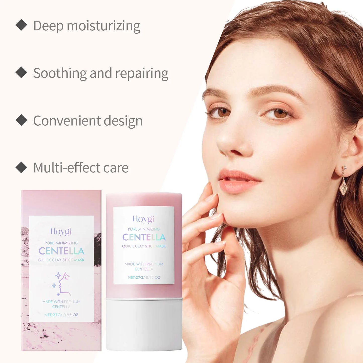 Centella Asiatica Purifying Clay Mask Stick – Deep Cleanse & Oil Control