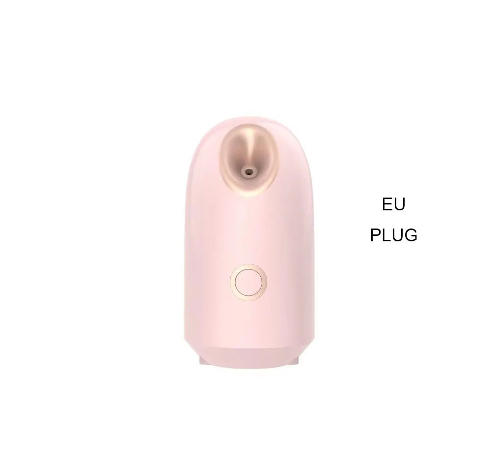 3-in-1 Nano Ionic Facial Steamer – Hot/Cold/Warm Mist for Deep Pore Cleansing & Skin Hydration