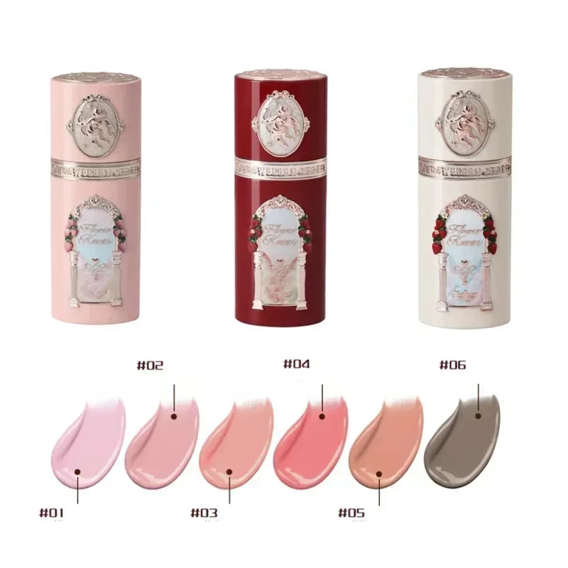 Flower Knows Cupid Collection – Long-Lasting Liquid Blush with Matte Finish | Romantic Strawberry-Inspired Shades