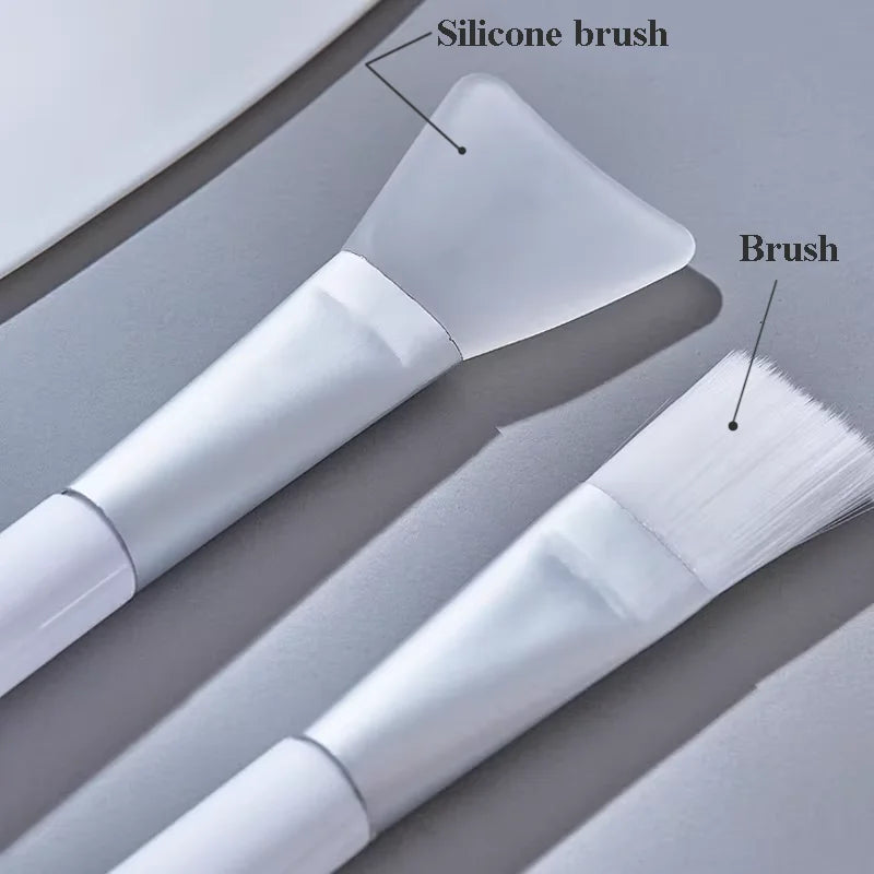 Face Mask Mixing Bowl Set – DIY Facial Care Kit with Brush, Spoon & Measuring Tool