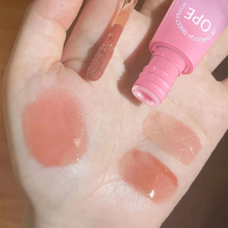 6-Color Mirror Lip Gloss – Plumping, Line-Smoothing, Long-Lasting Shine for Nourished, Glossy Lips