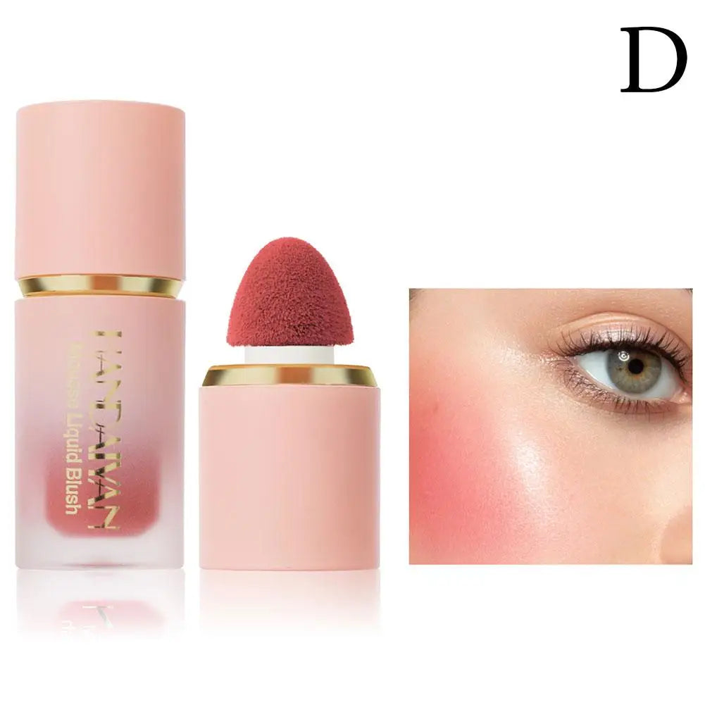 Cushion Cream Blush Stick – Lightweight Liquid Blusher with Soft Applicator for Natural Radiance