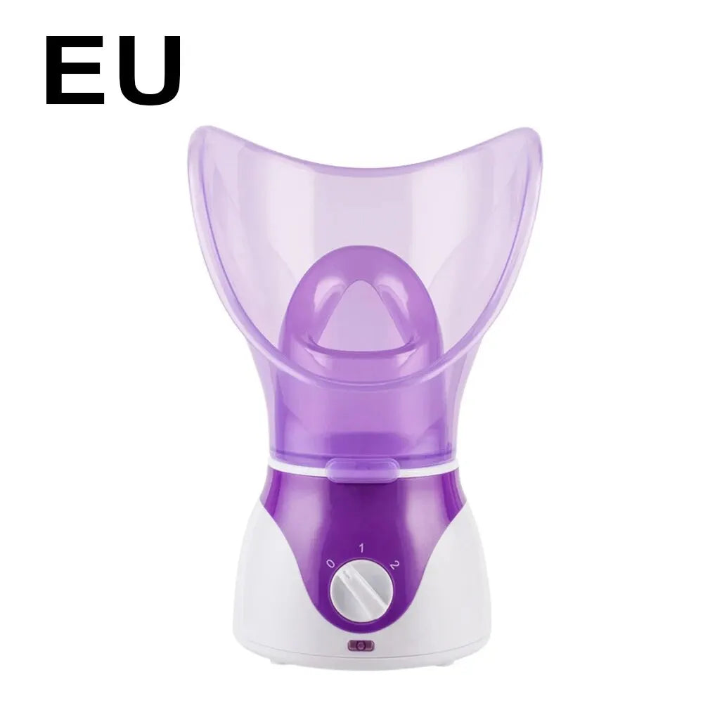 1pc Facial Steamer – Deep Hydration Pore Cleanser & Skin Moisturizer for Home Spa