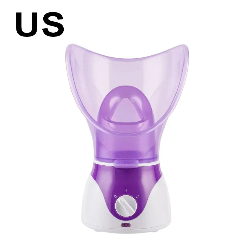 1pc Facial Steamer – Deep Hydration Pore Cleanser & Skin Moisturizer for Home Spa