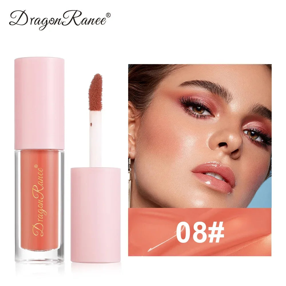 Mini Matte Liquid Blush (1/3pcs) – Long-Lasting Natural Cheek Tint | Dragon Ranee