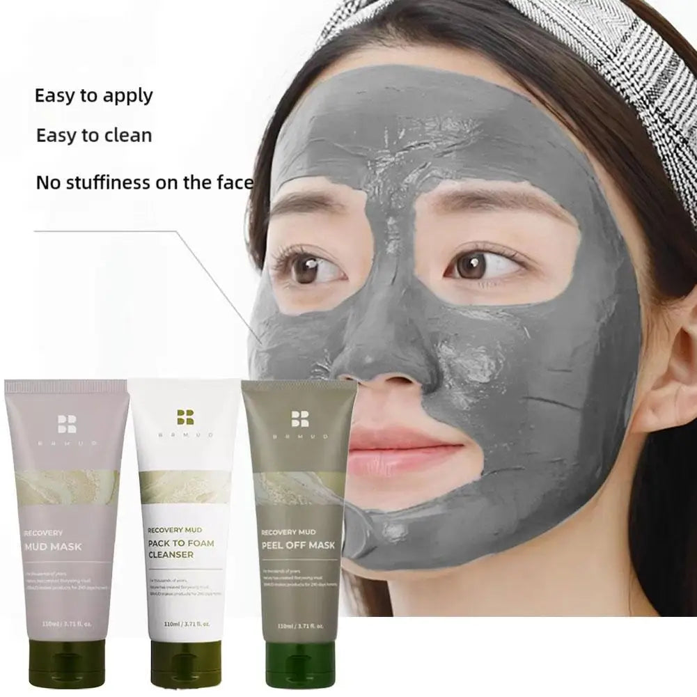 Detox & Glow Clay Mud Mask – Blackhead Removal, Oil Control & Skin Brightening