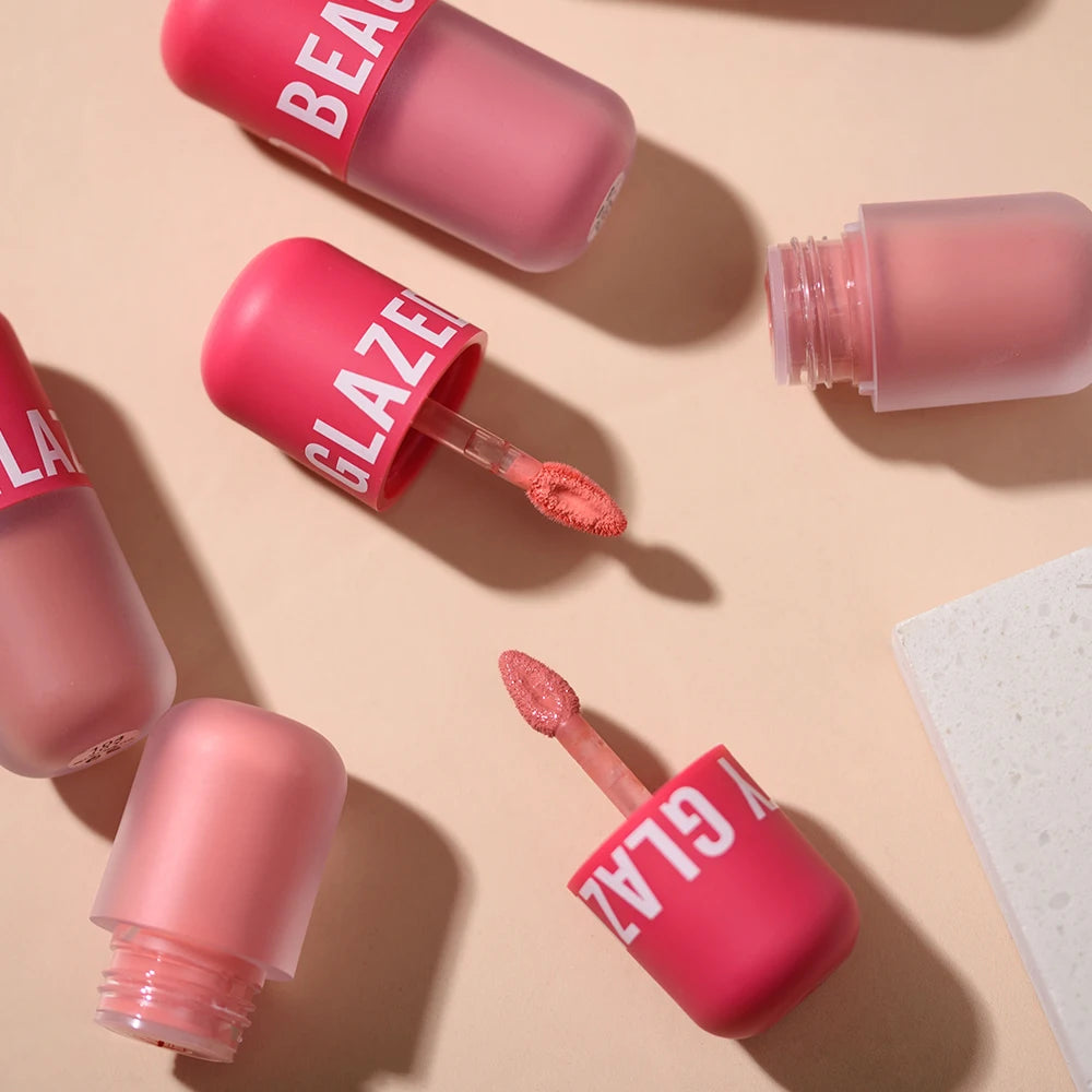 Beauty Glazed Velvet Liquid Blush – 5 Shades | Waterproof, Long-Lasting & Matte Finish