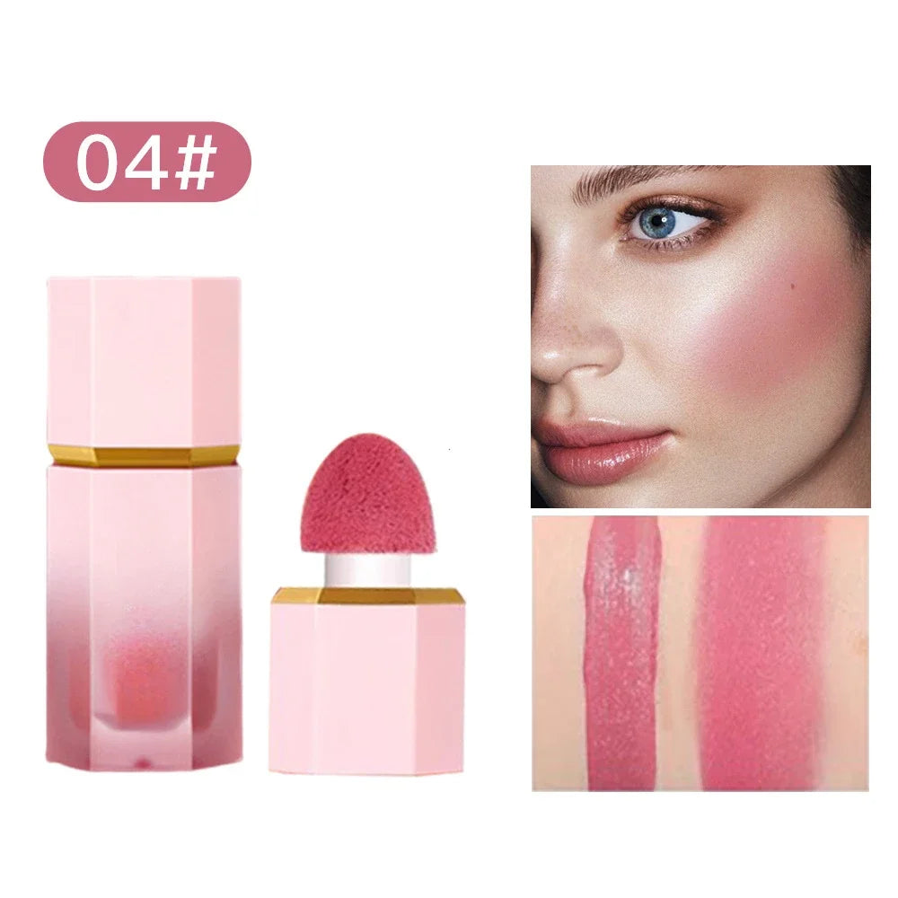 MacroupTa™ Liquid Blush & Lip Gloss 2-in-1 – Nourishing Cream Blusher Gel | Long-Lasting Multi-Purpose Tint