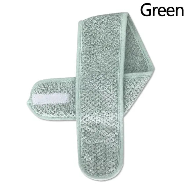 Adjustable Spa & Makeup Headband – Soft, Non-Slip & Stretchy Face Wash Hairband