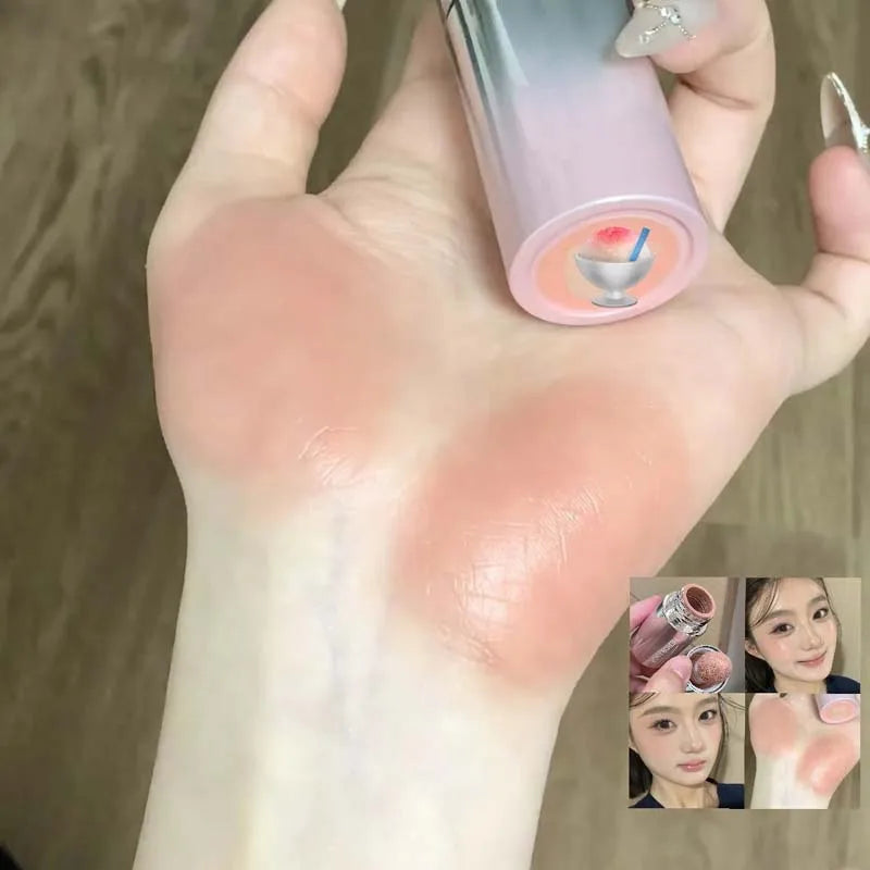 HERORANGE Velvet Liquid Blush – Soft Matte, Low-Saturation Tint for a Natural Glow