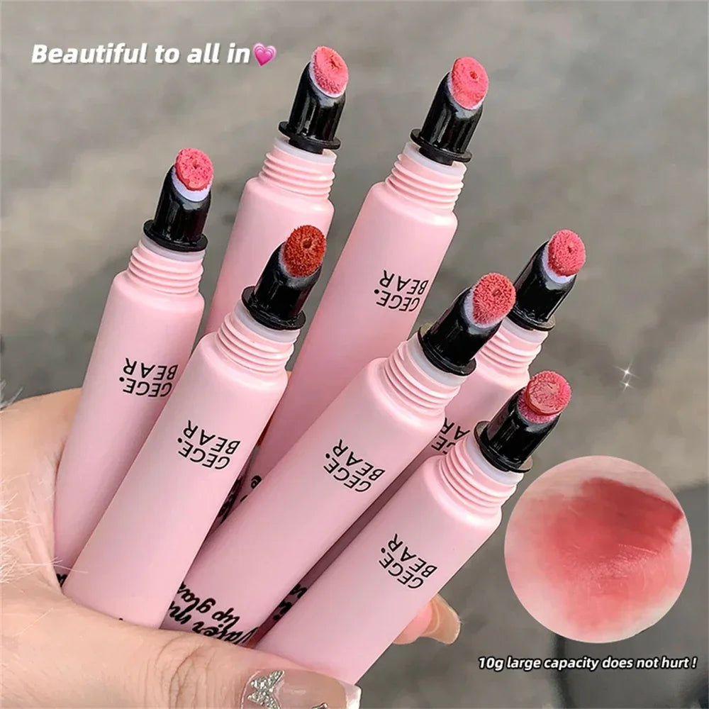 Velvet Matte Liquid Lipstick – Fluffy Mist Finish | Moisturizing, Long-Lasting Lip Color with Plush Applicator