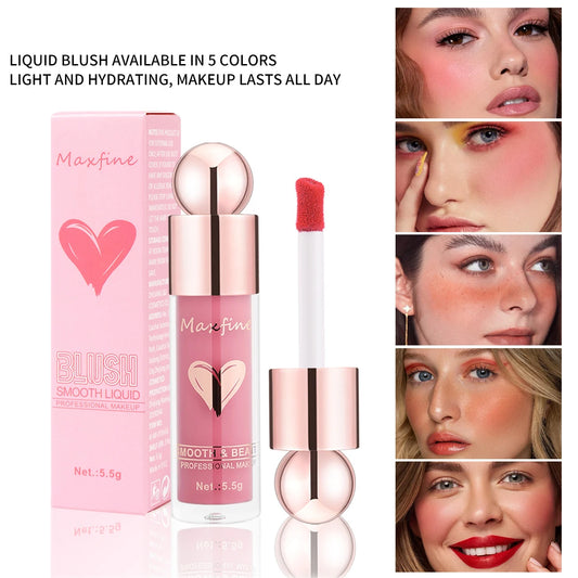 Festival-Ready Matte Liquid Blush – Bold Color, All-Day Wear