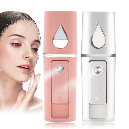 Hydrating Nano Facial Mist Sprayer – Portable Steamer & Skin Moisturizer (20ml)