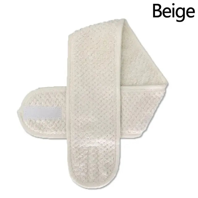 Adjustable Spa & Makeup Headband – Soft, Non-Slip & Stretchy Face Wash Hairband