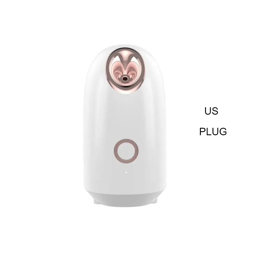 3-in-1 Nano Ionic Facial Steamer – Hot/Cold/Warm Mist for Deep Pore Cleansing & Skin Hydration