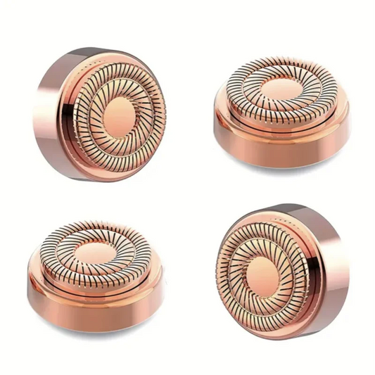 Replacement Heads for Flawless Finishing Touch Facial Hair Remover – 1/2/4 PCS Blade Refills for Smooth Skin