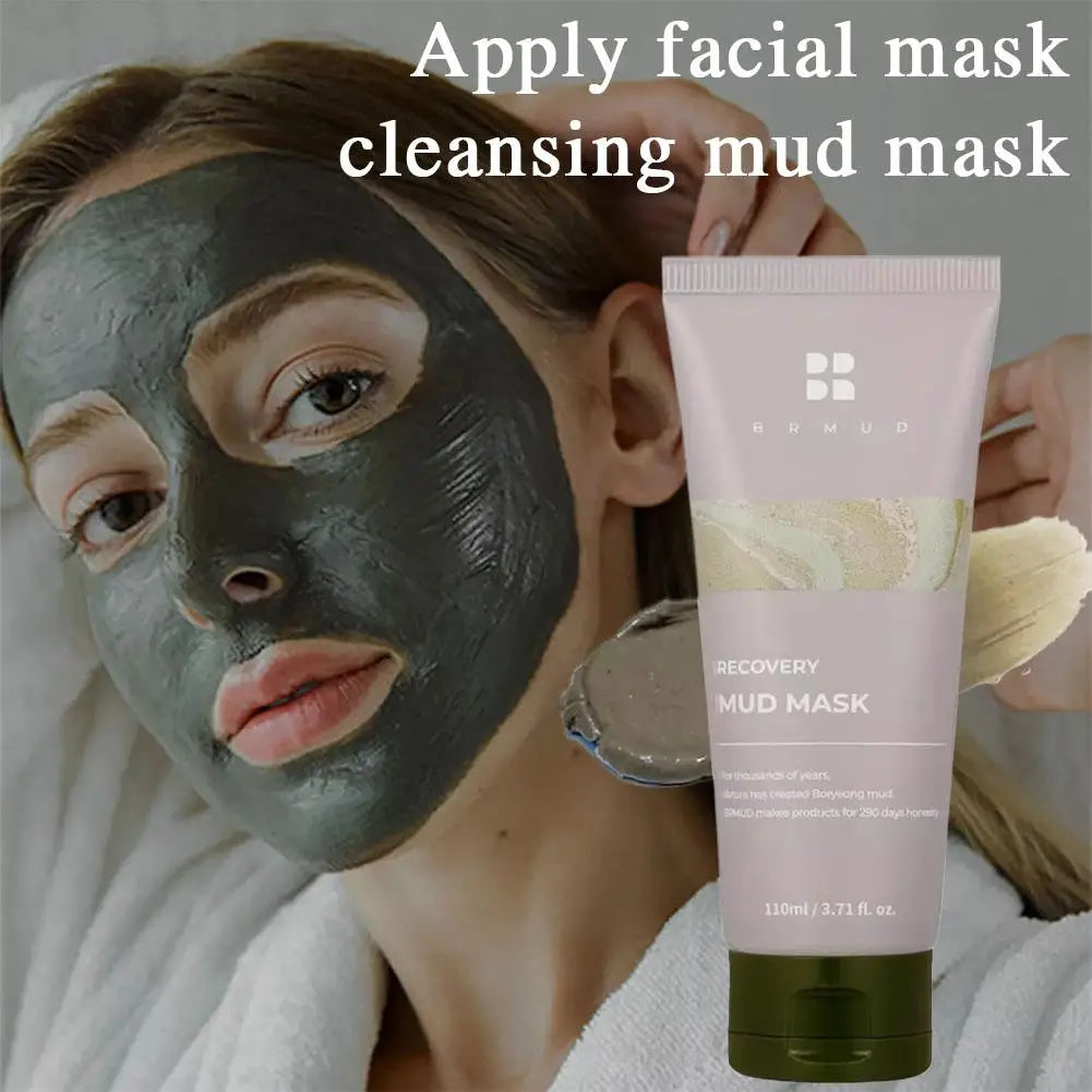Detox & Glow Clay Mud Mask – Blackhead Removal, Oil Control & Skin Brightening