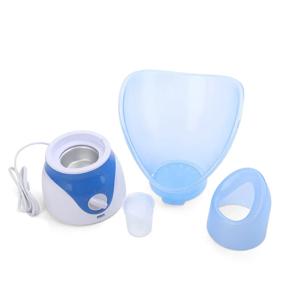 2-in-1 Facial Steamer & Nasal Inhaler – Deep Cleansing & Sinus Relief Device