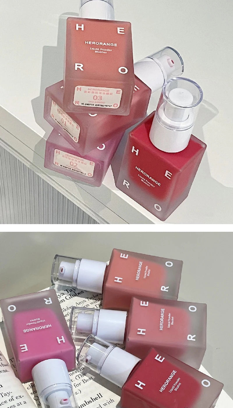 Melt Skin Liquid Blush – Soft Matte Finish | Long-Lasting, Natural Cheek Tint for a Flawless Glow