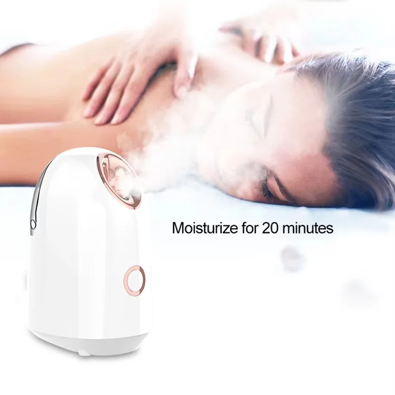 Hot Nano Facial Steamer – Deep Hydration & Pore Cleansing Beauty Device