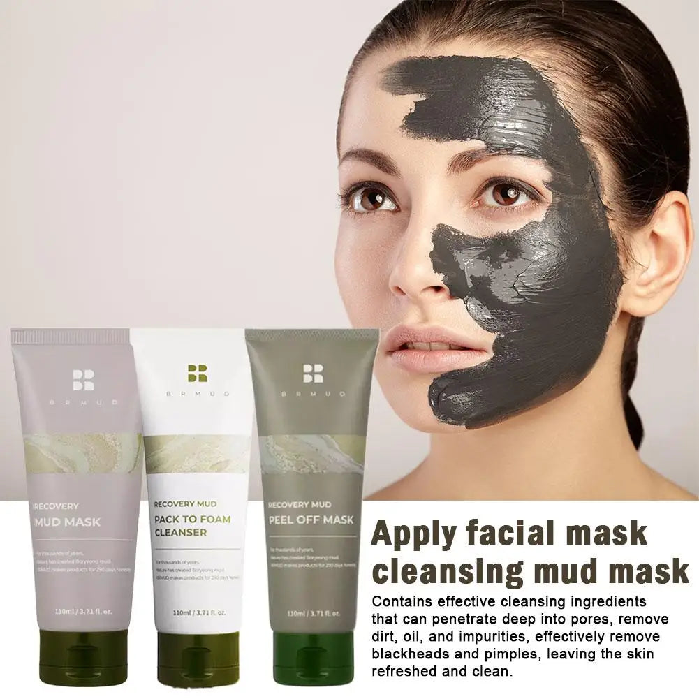 Detox & Glow Clay Mud Mask – Blackhead Removal, Oil Control & Skin Brightening
