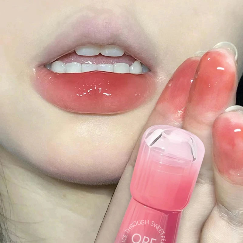 6-Color Mirror Lip Gloss – Plumping, Line-Smoothing, Long-Lasting Shine for Nourished, Glossy Lips