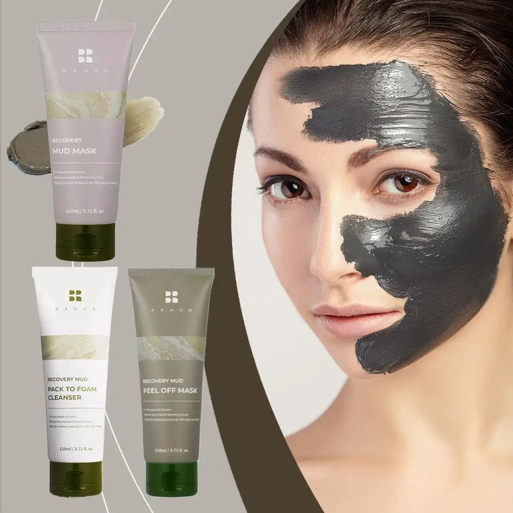 Detox & Glow Clay Mud Mask – Blackhead Removal, Oil Control & Skin Brightening