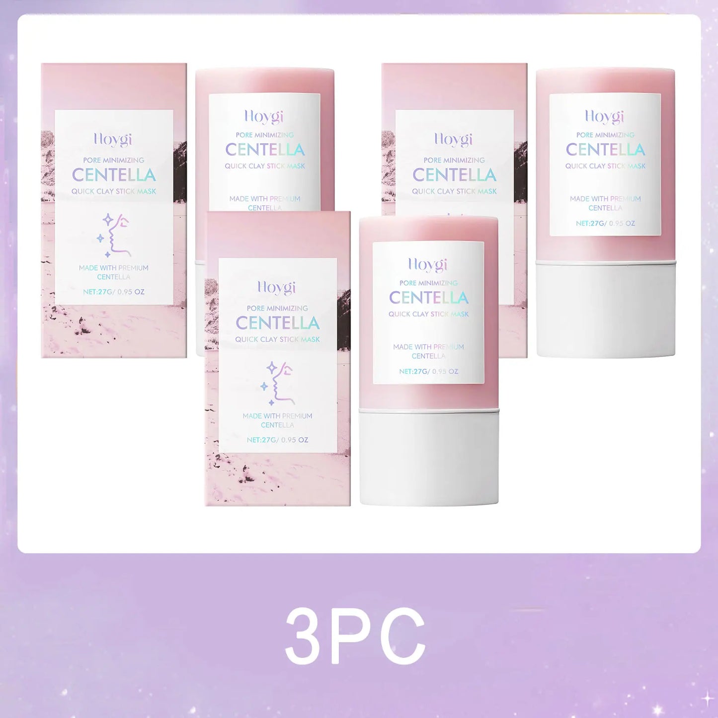 Centella Asiatica Purifying Clay Mask Stick – Deep Cleanse & Oil Control