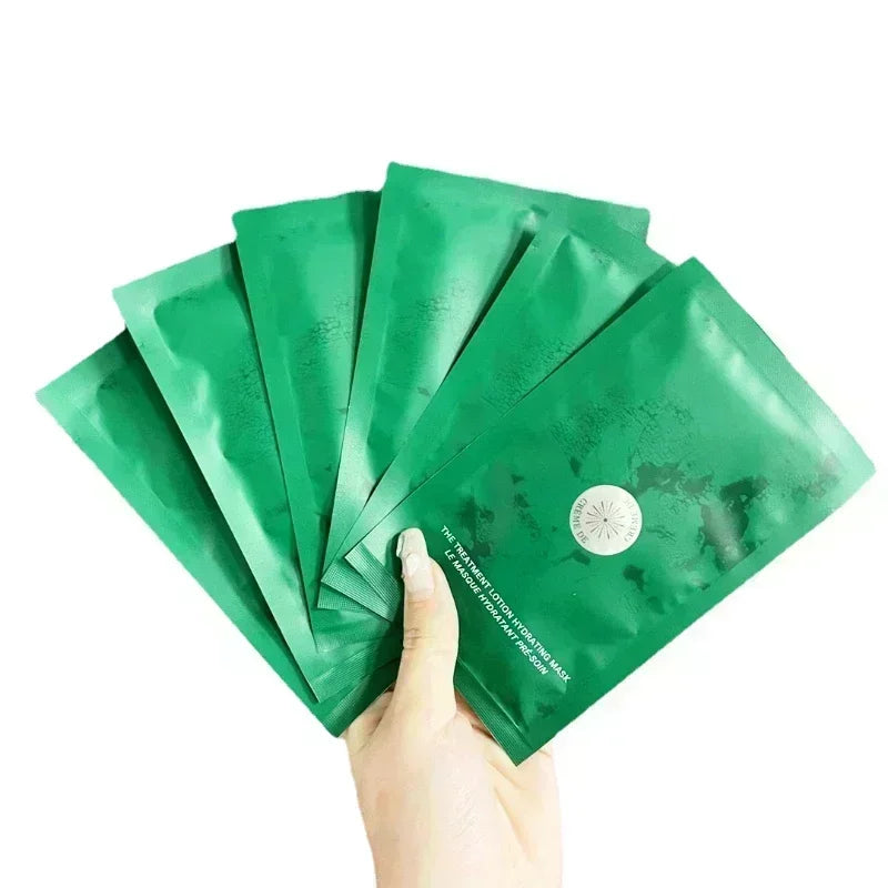 Green Tea Infused Moisturizing Face Masks – 6/18 Sheet Pack | Skin Soothing & Hydration Treatment