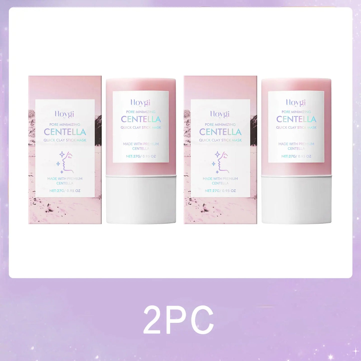 Centella Asiatica Purifying Clay Mask Stick – Deep Cleanse & Oil Control