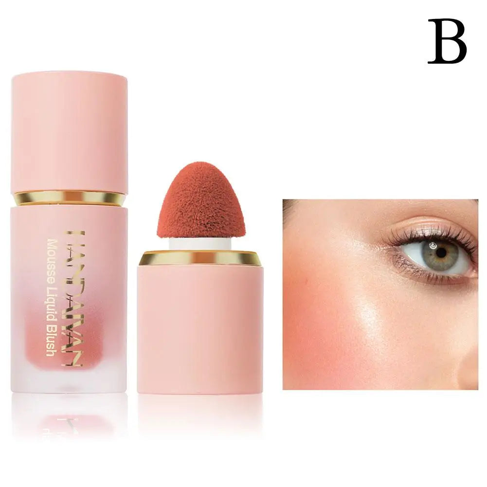 Cushion Cream Blush Stick – Lightweight Liquid Blusher with Soft Applicator for Natural Radiance