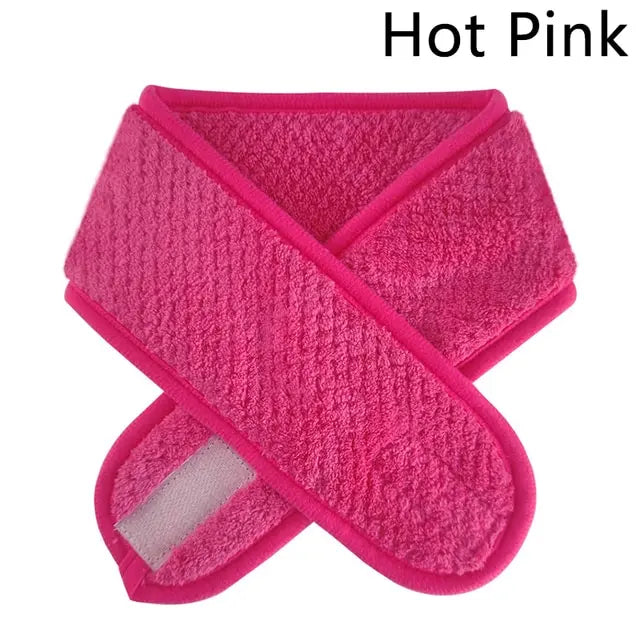 Adjustable Spa & Makeup Headband – Soft, Non-Slip & Stretchy Face Wash Hairband