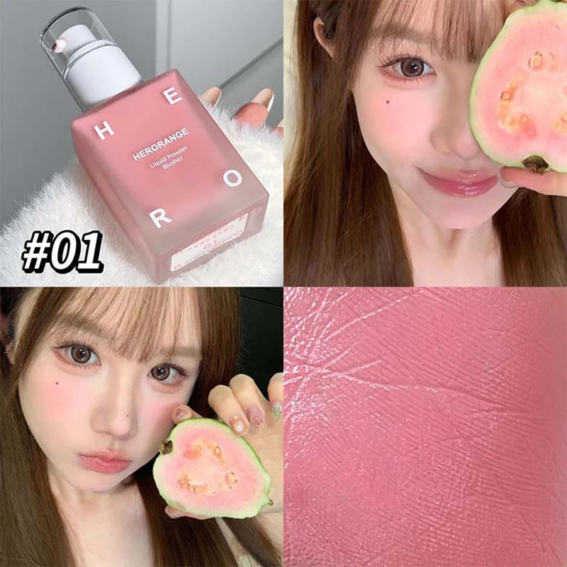 Melt Skin Liquid Blush – Soft Matte Finish | Long-Lasting, Natural Cheek Tint for a Flawless Glow