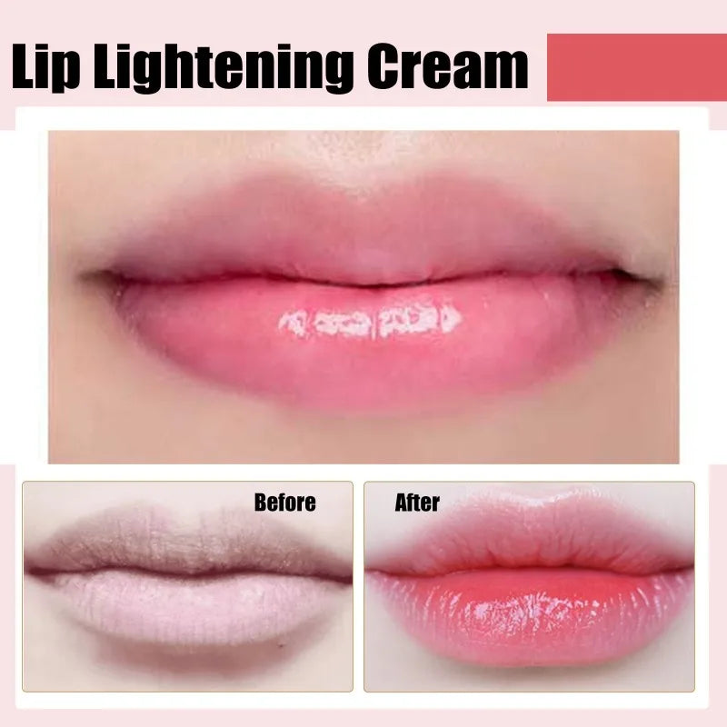 Lip Lightening Balm – Fade Dark Lips & Reveal Natural Pink Tone – Moisturizing & Nourishing Lip Care
