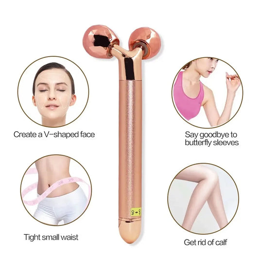 Electric Beauty Bar Face Roller – Vibrating Lift & Anti-Wrinkle Tool