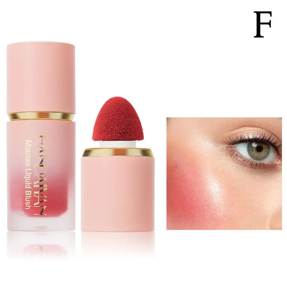 Cushion Cream Blush Stick – Lightweight Liquid Blusher with Soft Applicator for Natural Radiance