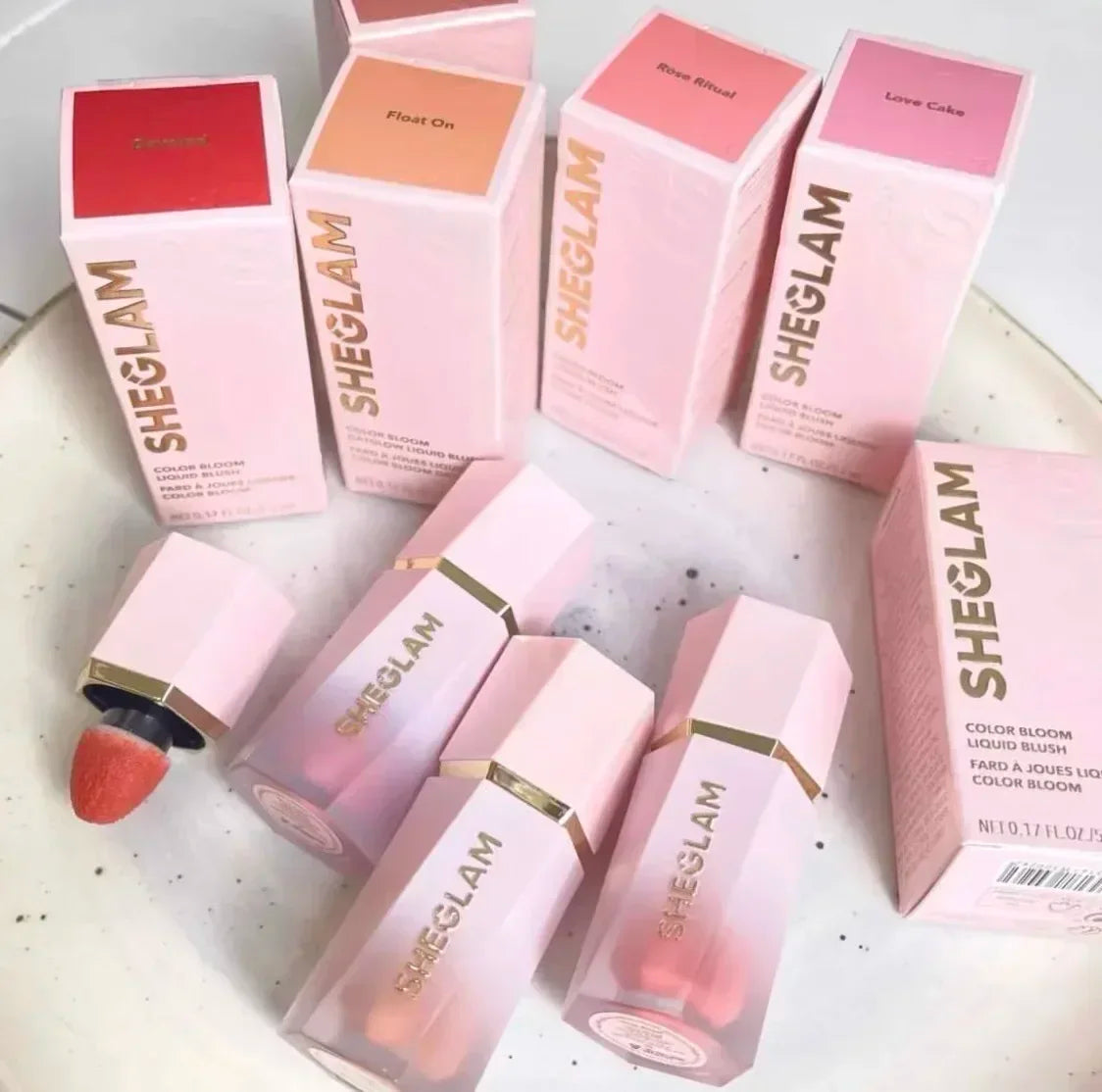 SHEGLAM Liquid Blush – Lightweight & Nourishing Soft Brush Tip | 11 Versatile Shades