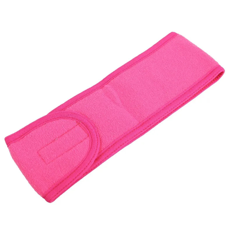 Towel Spa Headband – Non-Slip, Stretchable Face Wash Hairband for Skincare, Makeup & Workout
