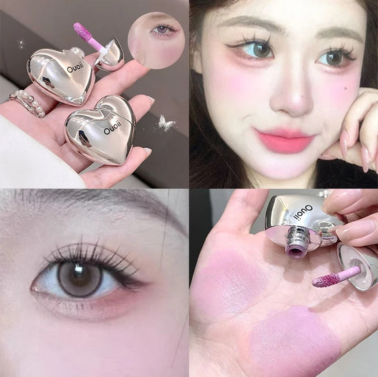 Velvet Heart Liquid Blush – Long-Lasting Matte Cream Tint | Lavender, Peach & Strawberry Hues