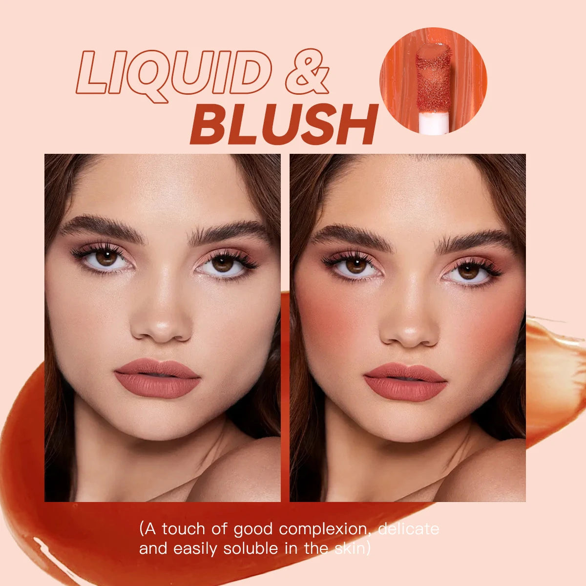 Festival-Ready Matte Liquid Blush – Bold Color, All-Day Wear