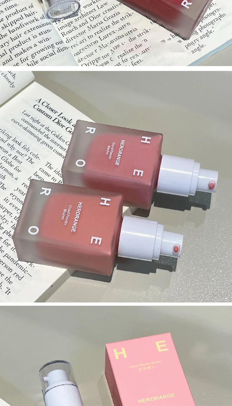 Melt Skin Liquid Blush – Soft Matte Finish | Long-Lasting, Natural Cheek Tint for a Flawless Glow