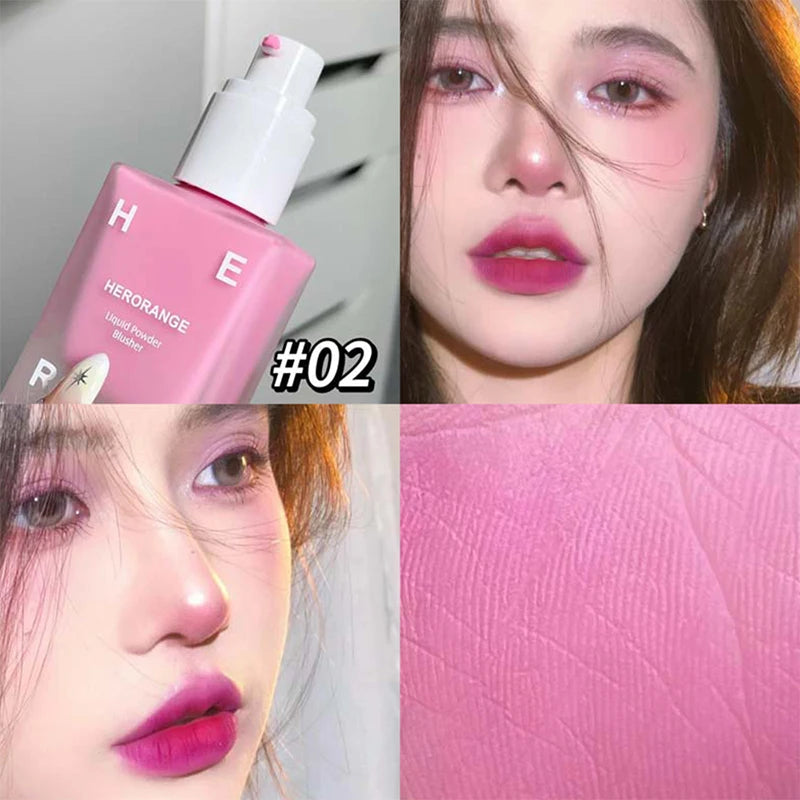 Melt Skin Liquid Blush – Soft Matte Finish | Long-Lasting, Natural Cheek Tint for a Flawless Glow