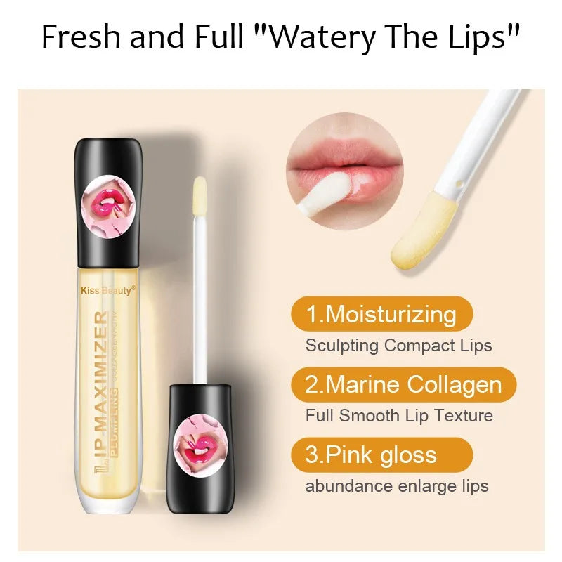 PlumpX™ Lip Plumper Oil – Volumizing & Moisturizing Serum for Fuller, Softer Lips
