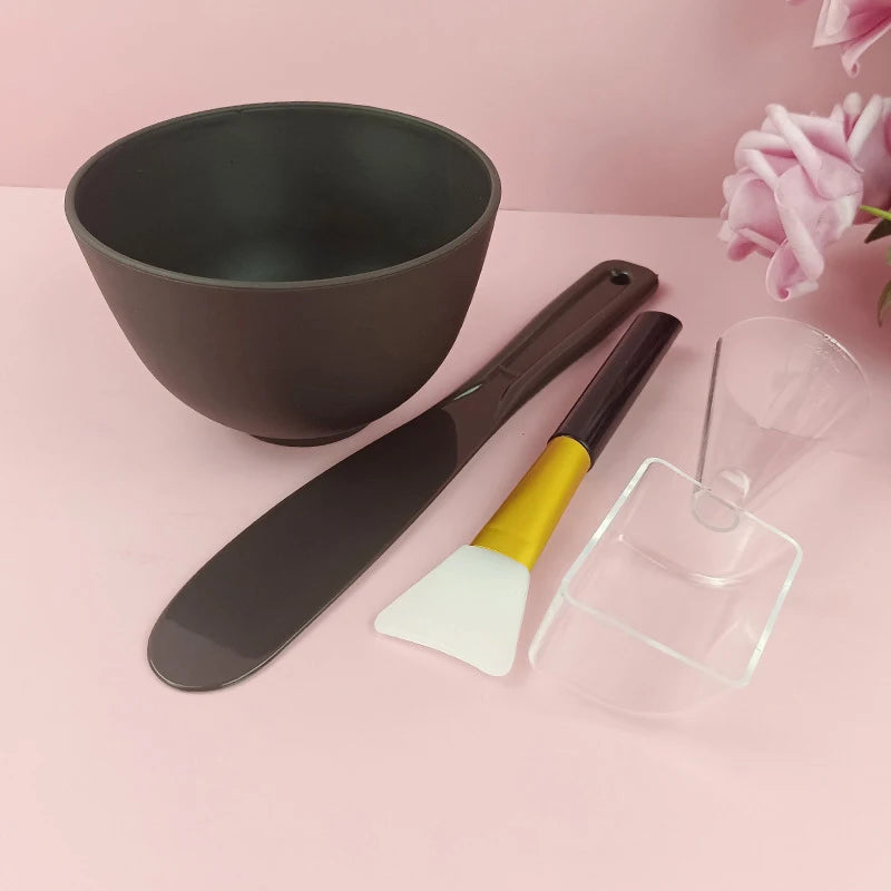 Face Mask Mixing Bowl Set – 2/3/4/5 Piece Facial Skincare Tools Kit