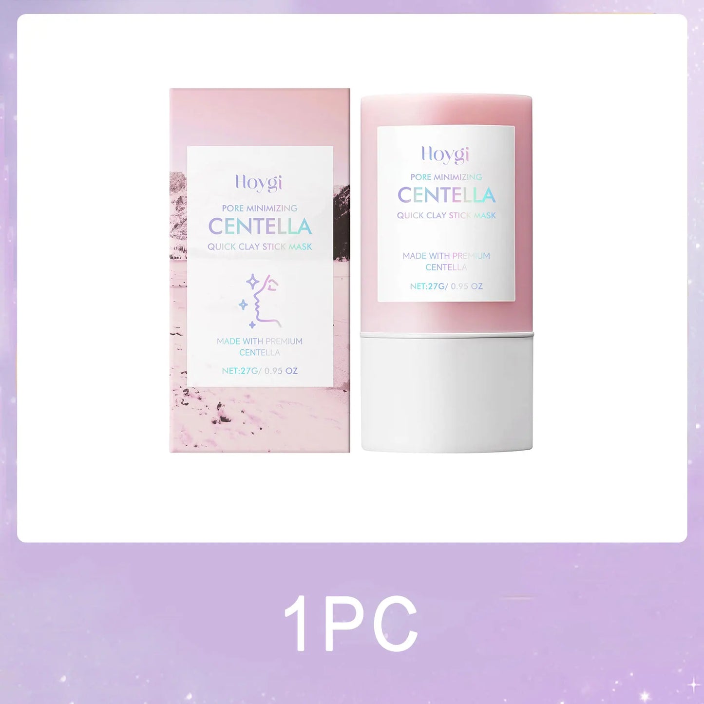 Centella Asiatica Purifying Clay Mask Stick – Deep Cleanse & Oil Control