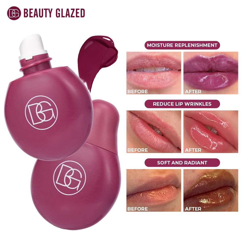 Beauty Glazed Mirror Lip Gloss – Long-Lasting Moisture & Shine for Plump, Hydrated Lips