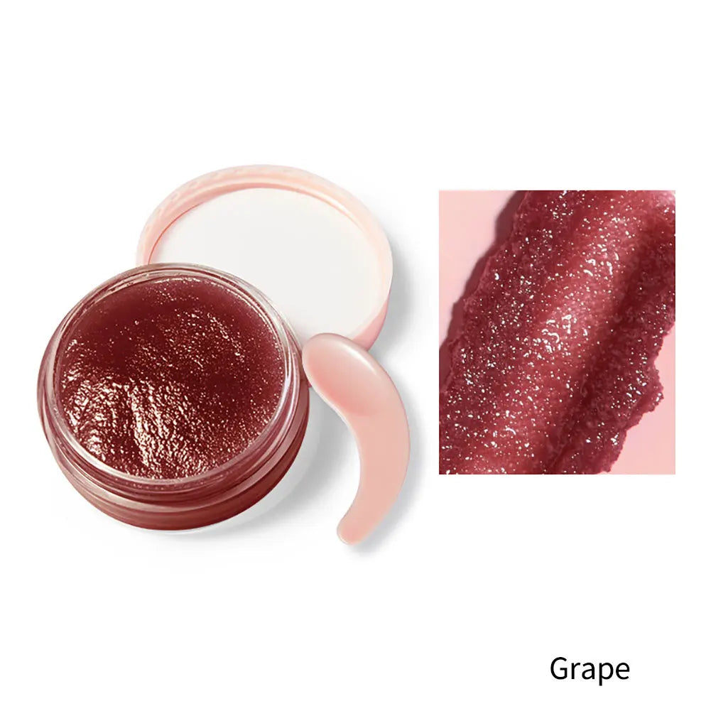 2-in-1 Lip Scrub & Sleeping Lip Mask – Exfoliate + Moisturize Overnight | Nourishing Gel Care