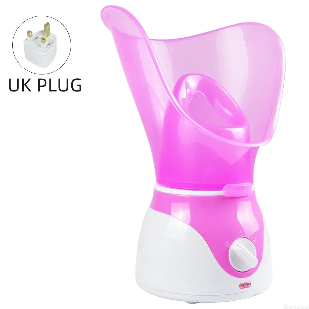 2-in-1 Facial Steamer & Nasal Inhaler – Deep Cleansing & Sinus Relief Device