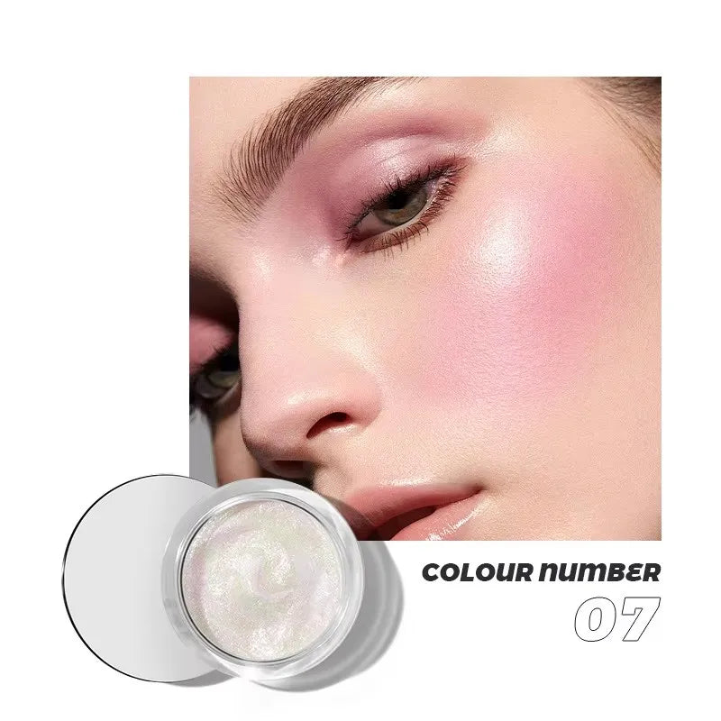 Pudaier™ GlowPop Liquid Blush – 10 Shades | Radiant Lightweight Cream Blusher for All Skin Tones