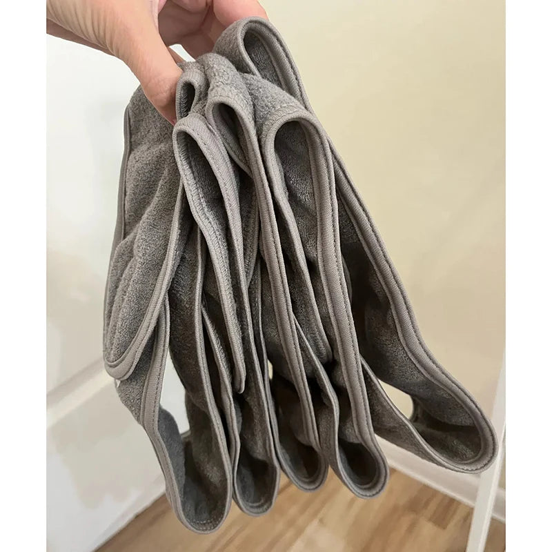 Adjustable Spa Hairband – Soft Toweling Head Wrap for Makeup & Skincare